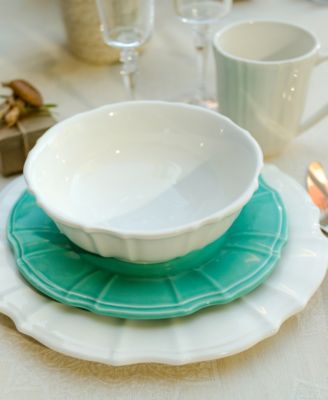 Euro Ceramica - Chloe White Dinnerware Collection