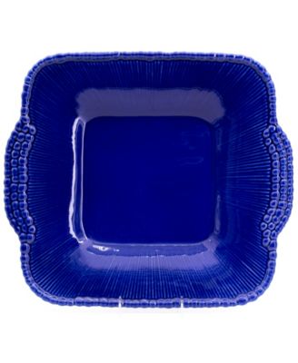Euro Ceramica - SARAR SQUARE PLATTER WITH HANDLES
