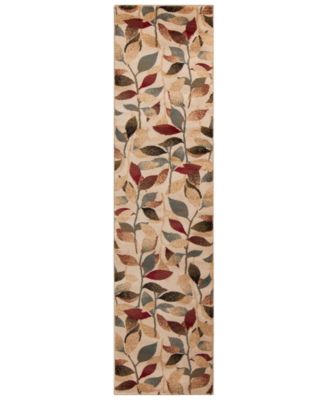 Surya - Riley RLY-5010 Dark Red 3' x 7'2" Runner Area Rug