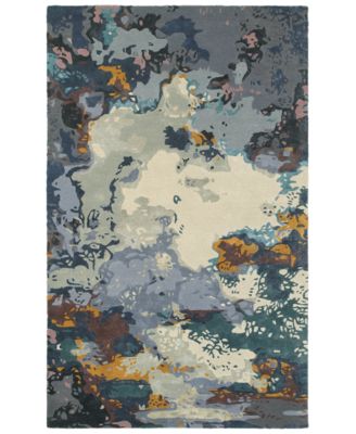 Oriental Weavers - Galaxy 21903 Blue/Gray 3'6" x 5'6" Area Rug