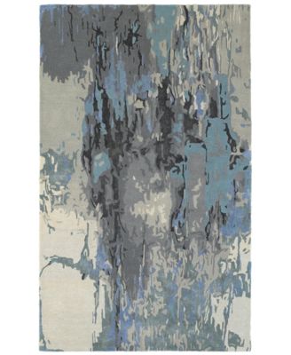Oriental Weavers - Galaxy 21906 Blue/Gray 3'6" x 5'6" Area Rug