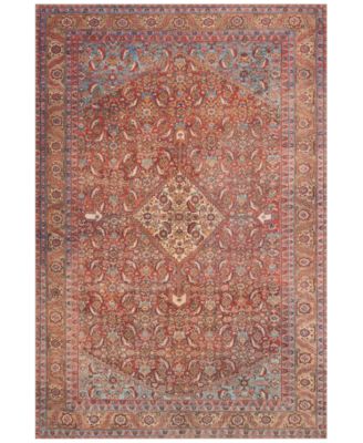 Loloi II - Loren LQ-06 Red/Multi 3'6" x 5'6" Area Rug