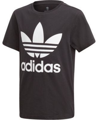 adidas - Big Boys Logo-Print Cotton T-Shirt