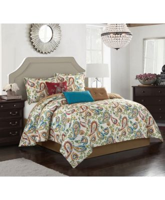 Nanshing - Autumn Paisley 7-Piece Comforter Sets