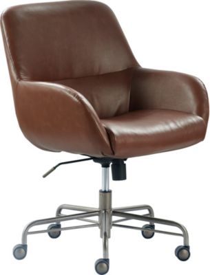 Tommy Hilfiger - Forester Leather Office Chair, Quick Ship