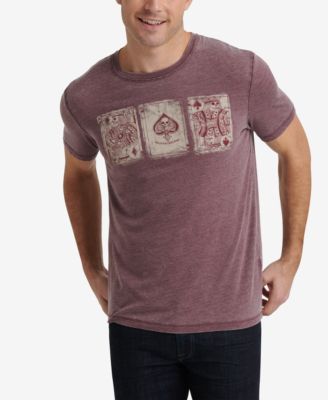 Lucky Brand - Men's Playing Cards Graphic T-Shirt