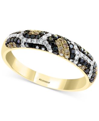 EFFY Collection - Multi-Color Diamond Ring (3/8 ct. t.w.) in 14k Gold