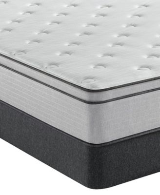 Beautyrest - BR800 12" Plush Euro Top Mattress Set- King