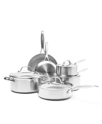 GreenPan - Venice Pro 10-Pc. Ceramic Non-Stick Cookware Set