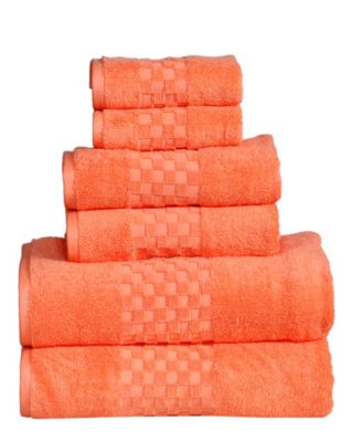 FEATHER & STITCH, NY - 6-Pc. Cotton Towel set
