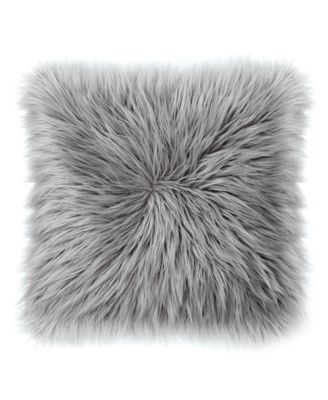 Juicy Couture - Sheepskin Faux-Fur 22" x 22" Throw Pillow