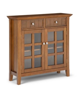 Simpli Home - Acadian Storage Cabinet, Quick Ship
