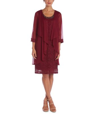 R & M Richards - Lace Dress & Jacket