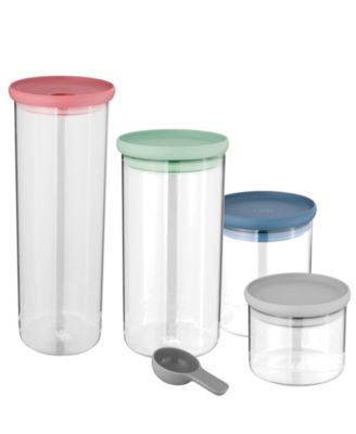 BergHOFF - Leo Collection 4-Pc. Covered Container Set and Scoop