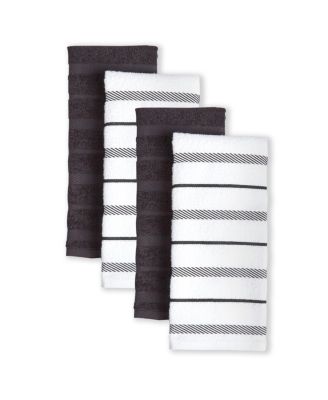KitchenAid - Albany Kitchen Towel Set, Cornflower, Set of 4