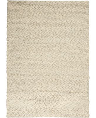 Calvin Klein - CK940 Riverstone Ivory 5'3 x 7'5 Area Rug