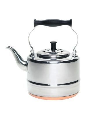 Bonjour - BonJour Stainless Steel and Copper-Base 2-Qt. Gooseneck Tea Kettle