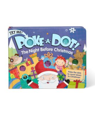 Melissa and Doug - Children's Book - Poke-a-Dot: The Night Before Christmas Board Book with Buttons to Pop