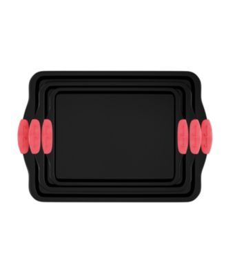 Lavish Home - Nonstick 3-Pc. Cookie Sheet Set