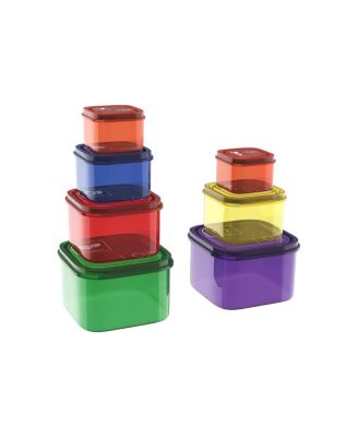 Lavish Home - 7-Pc. Portion Control Meal Prep Containers