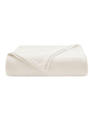 Kenneth Cole - Essentials Waffle Grid Full/Queen Blanket