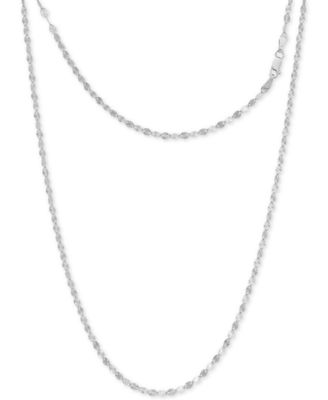 Giani Bernini - Disco Link 18" Chain Necklace in Sterling Silver