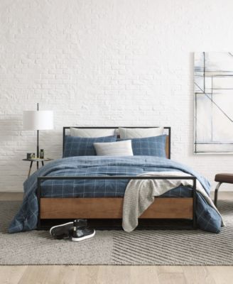 Kenneth Cole New York - Holden Grid Comforter Set