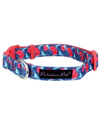 Parisian Pet - Hibiscus Pink Dog Collar
