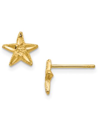 Macy's Brand - Star Stud Earrings in 14k Gold