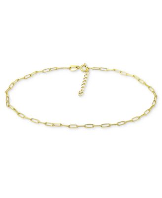 Giani Bernini - Paperclip Link Ankle Bracelet