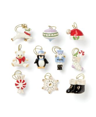 Lenox - Christmas Memories 10-Piece Ornament Set