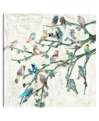 Fine Art Canvas - Wings of Spring I by Dixon Design Group Canvas Art Print