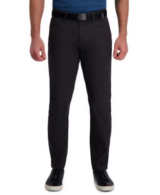 Haggar - Men's The Active Series City Flex Traveler Slim-Fit Ripstop Dress Pants