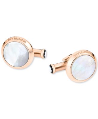 Montblanc - Men's Meisterstuck Mother-of-Pearl Cufflinks