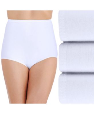 Vanity Fair - Women's 3-Pk. Perfectly Yours Cotton Brief Underwear