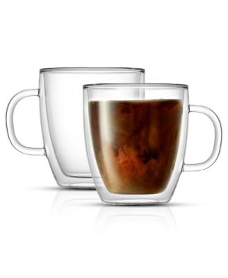 JoyJolt - Savor Double Wall Coffee Mugs Set of 2