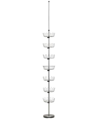 Household Essentials - Floor-to-Ceiling Revolving Shoe Tree