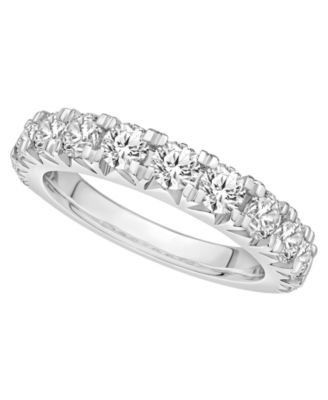 Macy's Brand - Certified Diamond 1 ct. t.w. Pave Band in 14K White Gold or Yellow Gold