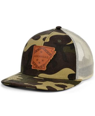 Lids - ARKANSAS Woodland State Patch Curved Trucker Cap