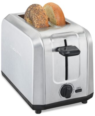 Hamilton Beach - Brushed Stainless Steel 2-Slice Toaster