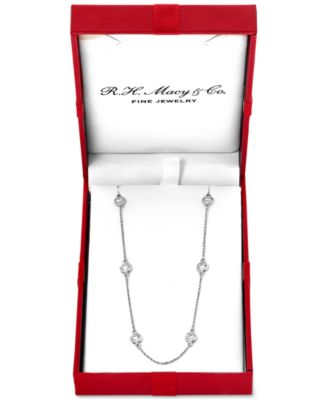 EFFY Collection - Diamond Bezel 20" Statement Necklace (1 ct. t.w.)