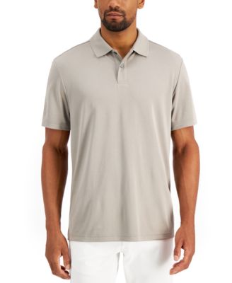 Alfani - Men's Regular-Fit Solid Polo Shirt