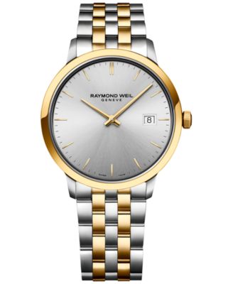 Raymond Weil - Men's Swiss Toccata Two-Tone Stainless Steel Bracelet Watch 39mm