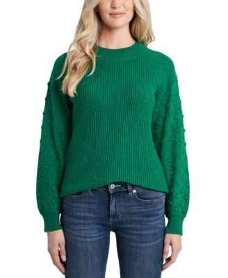 CeCe - 3D Polka Dot Sweater