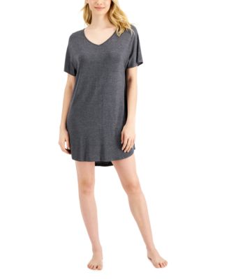 Alfani - V-Neck Sleep Shirt