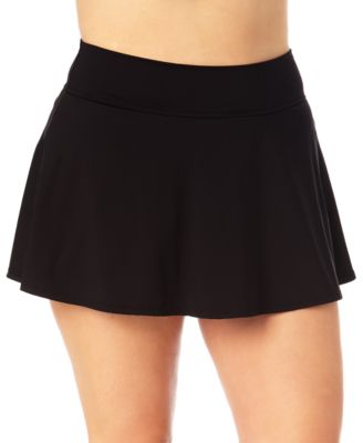 Anne Cole - Plus Size Banded Swim Skirt