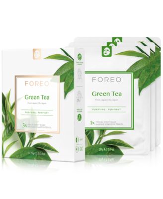 FOREO - Farm To Face Sheet Mask - Green Tea, 3-Pk.