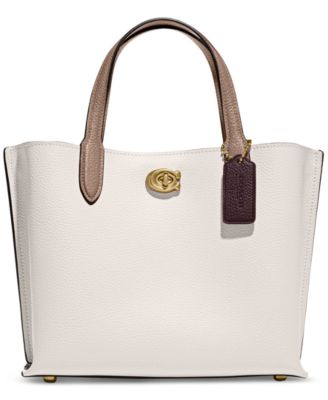 COACH - Colorblock Leather Willow Tote 24