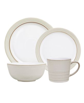 Denby - Natural Canvas Dinnerware Collection 16-Pc. Dinnerware Set