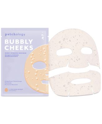 Patchology - Bubbly Cheeks Brightening Hydrogel Face Mask
